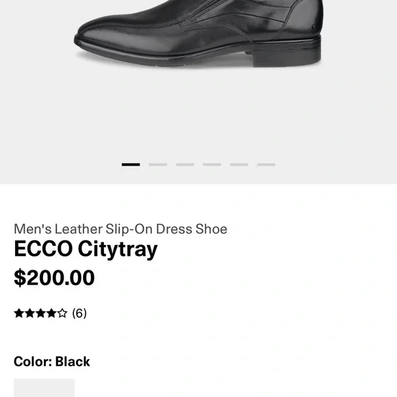 Men's Leather Slip-On Dress Shoe